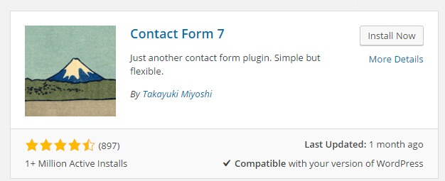 contact form 7使用介绍 
