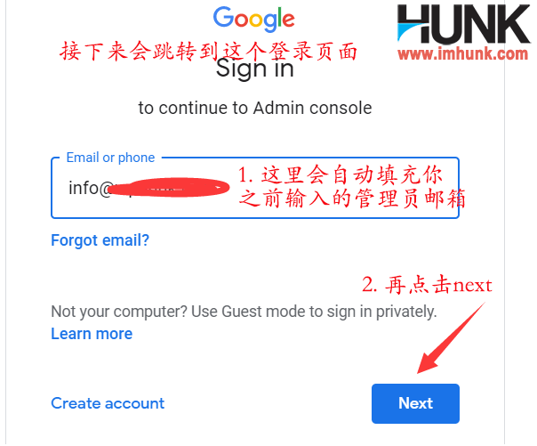  Sign up for Google email 10