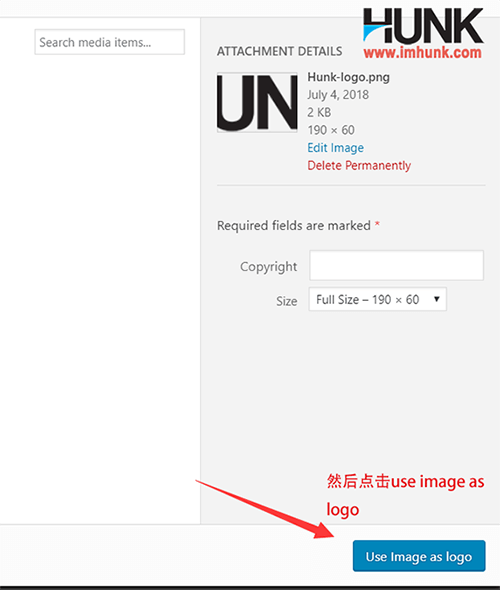  Upload logo and favicon on enfold website 3